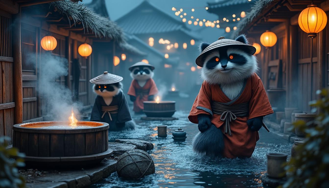 découvrez les légendes captivantes et les secrets fascinants de la mystérieuse bedondaine des tanukis, une créature mythique du folklore japonais.