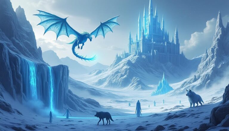 découvrez les récits saisissants de la catastrophe de glace, où l'apocalypse revêt un manteau blanc glacé, mêlant frissons et émerveillement.