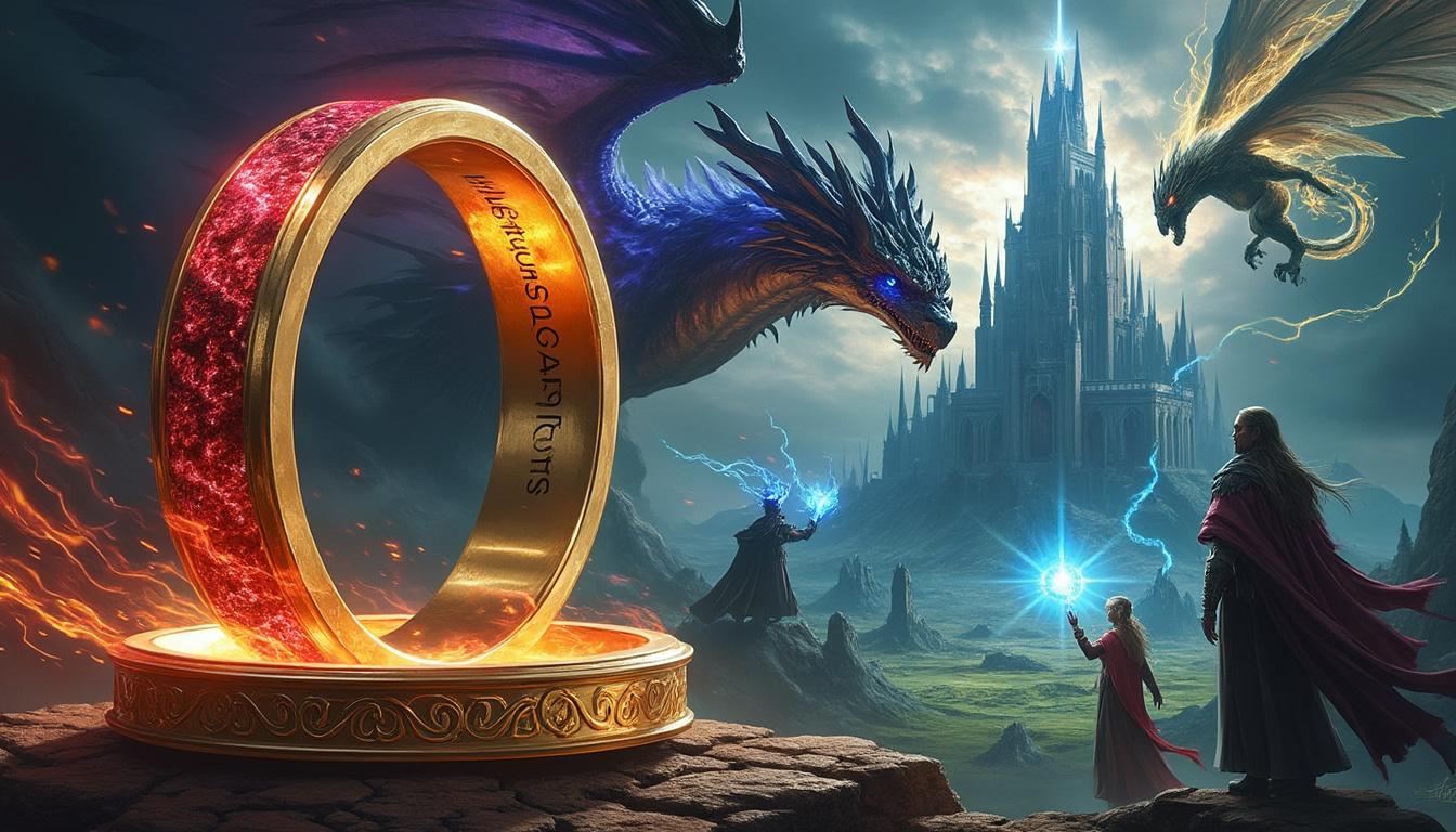 découvrez comment l'anneau unique du seigneur des anneaux fait son entrée dans l'univers des cartes magic, mêlant fantasy épique et stratégies de jeu captivantes.