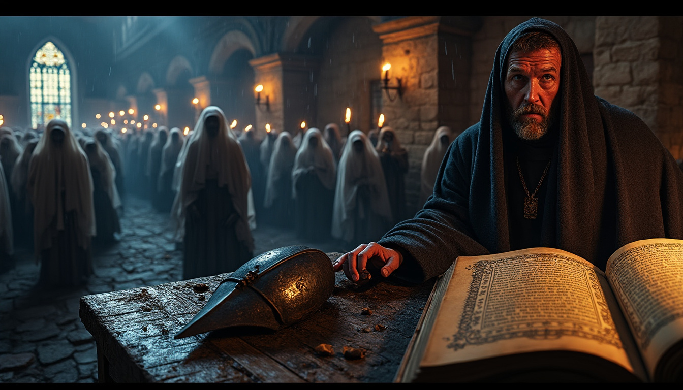 découvrez 'rapture', un film inédit où des moines du xive siècle affrontent une armée de spectres dans une aventure mêlant mystère et surnaturel.