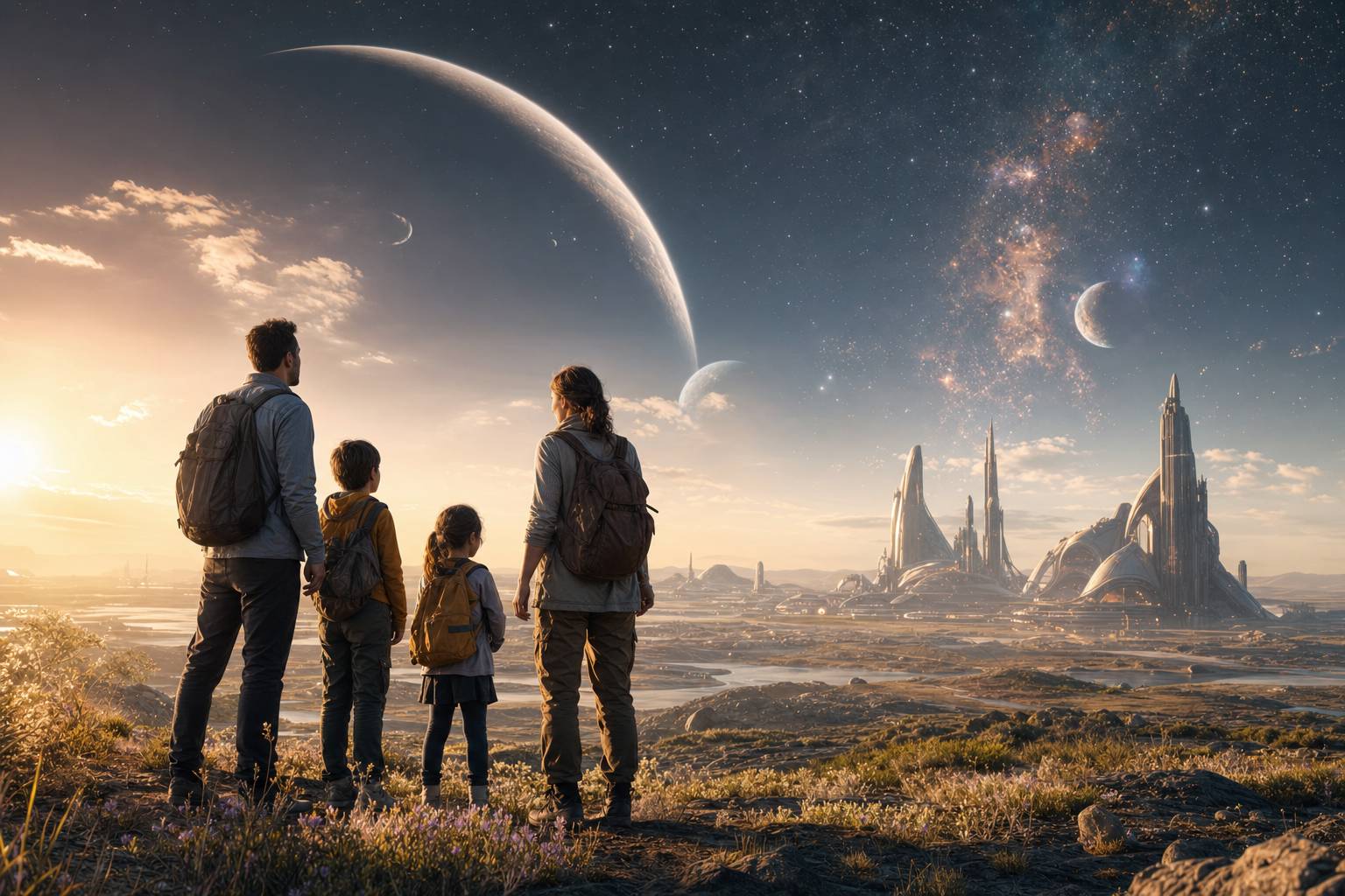Illustration de l'article : Exploration imaginative : Quand la Science-Fiction rencontre