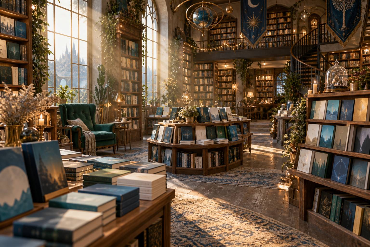 Illustration éditoriale du sujet : Les temps forts fantasy 2026 : les maisons d’édition Callidor et l'œil de Thierry Fraysse