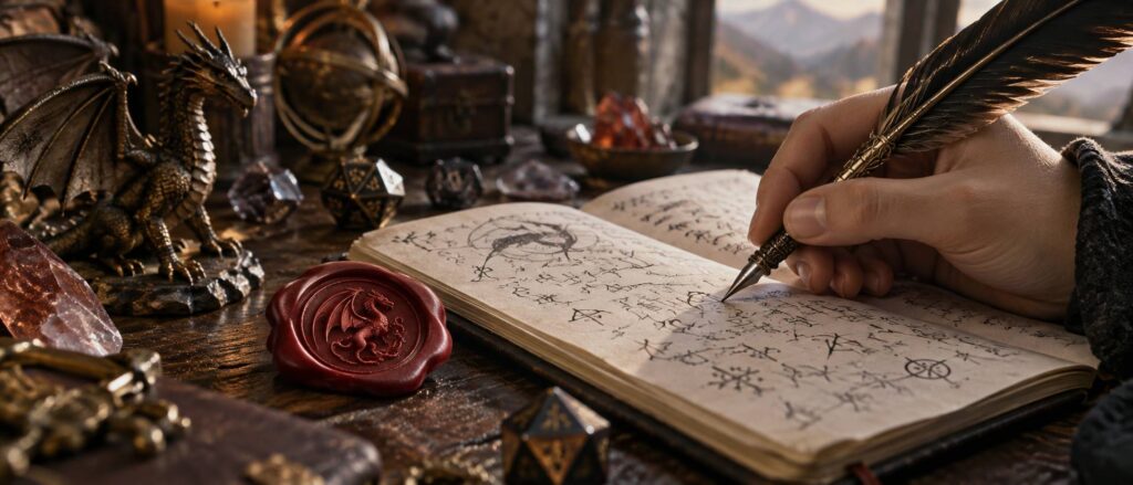 Plan de détail illustrant le sujet de l'article : Générateur de noms de dragons