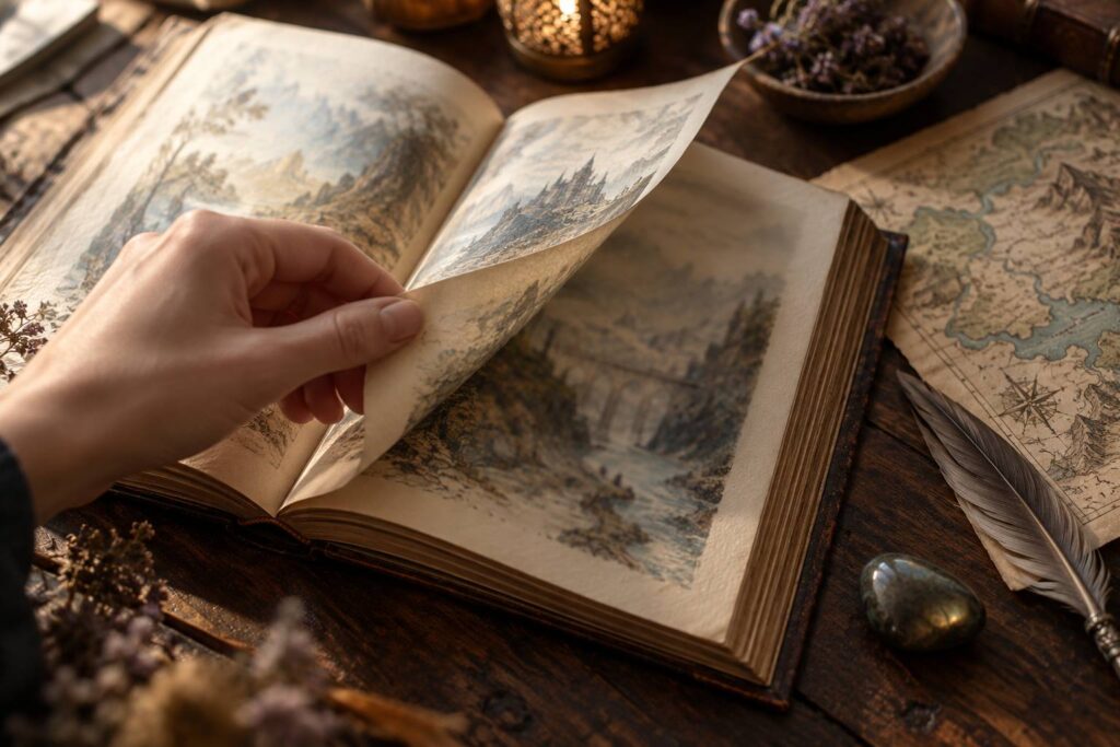 Illustration de détail sur le sujet : Lire la fantasy française : le panorama